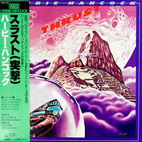 Herbie Hancock - Thrust (LP, Album, RE)