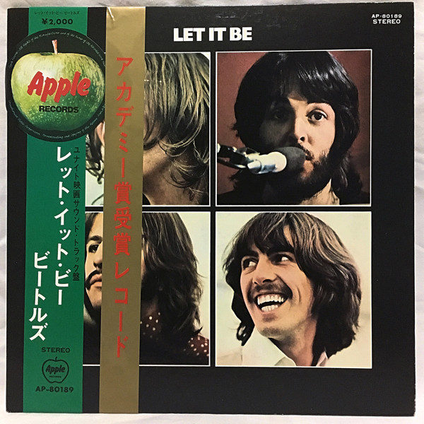 The Beatles - Let It Be (LP, Album, Red)