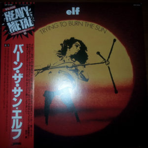 ELF (3) - Trying To Burn The Sun (LP, Album, RE)